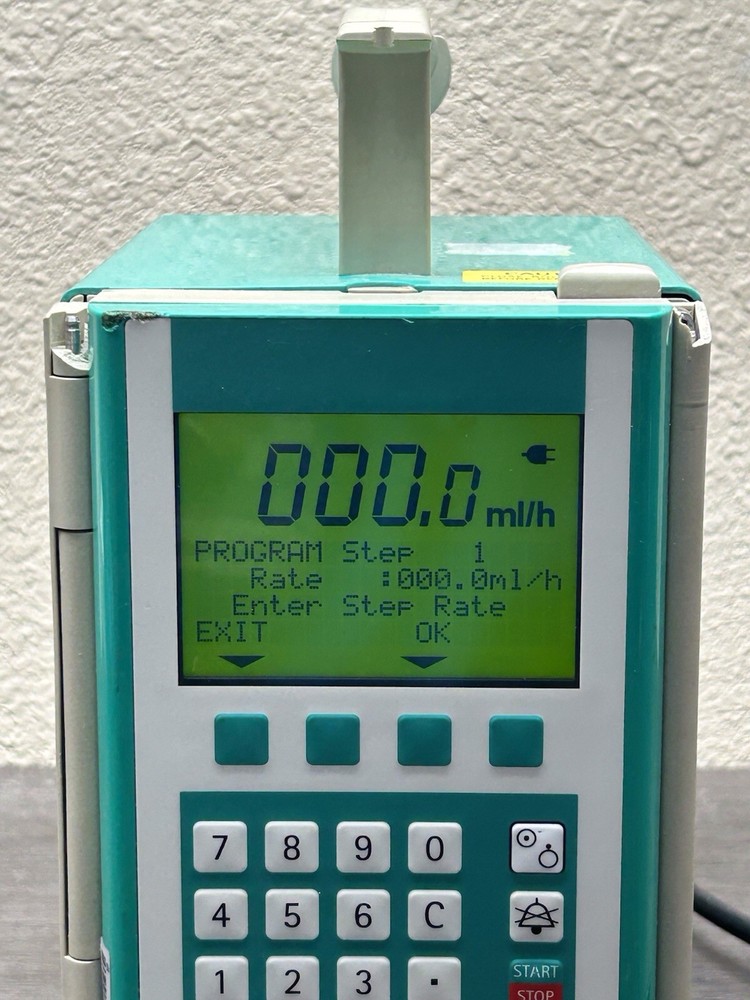 B. Braun Vista Basic 637-202 Infusion Pump Battery Working #D721