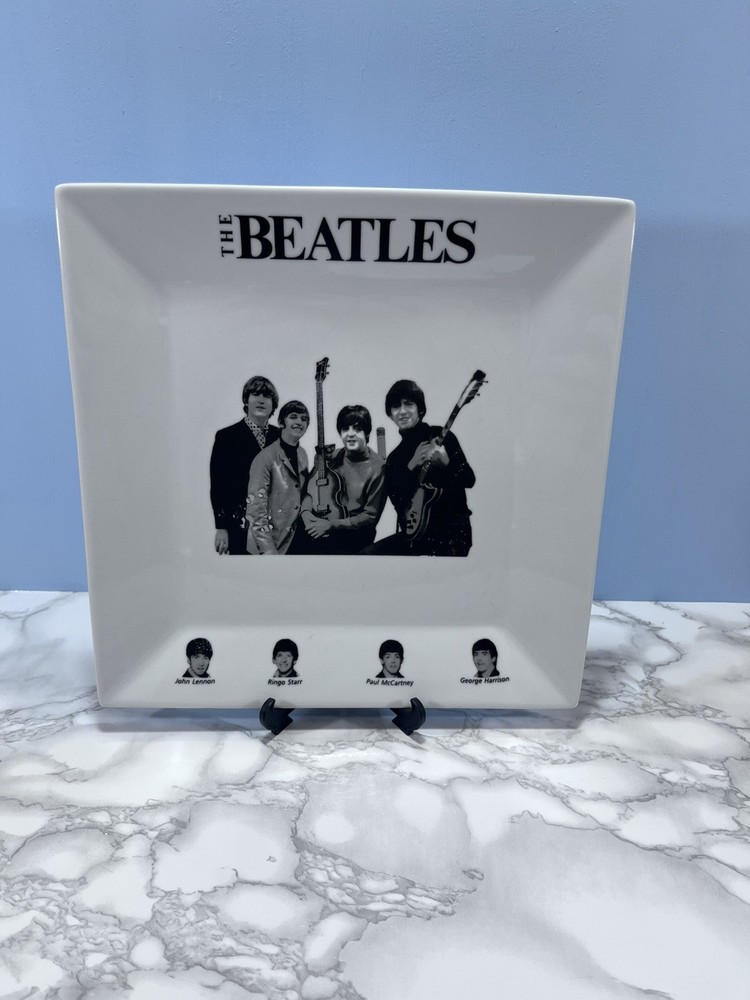 Vintage - The Beatles Square Plate