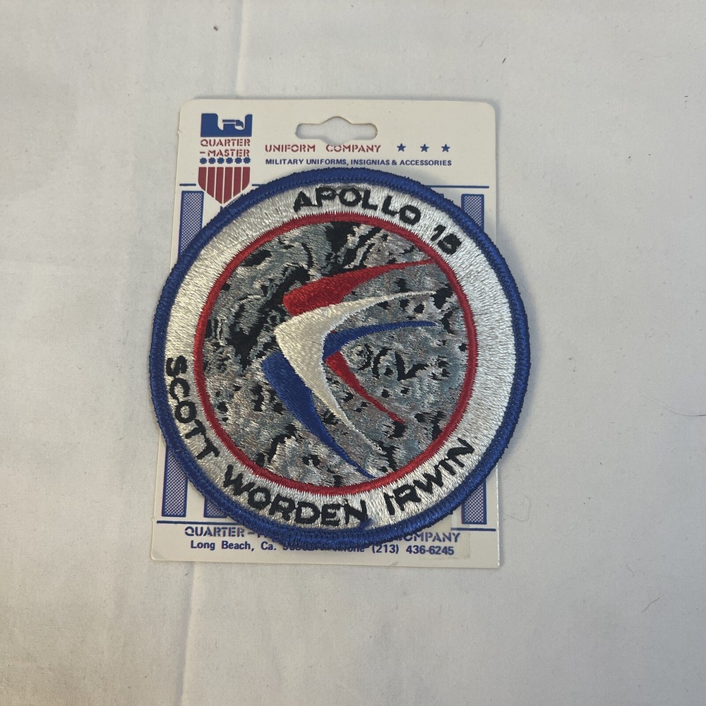 Apollo 15 Patch – Sew On, 4"