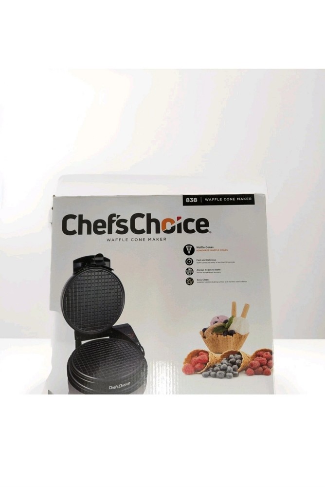 Chef'sChoice WaffleCone Express Model 838 - Black