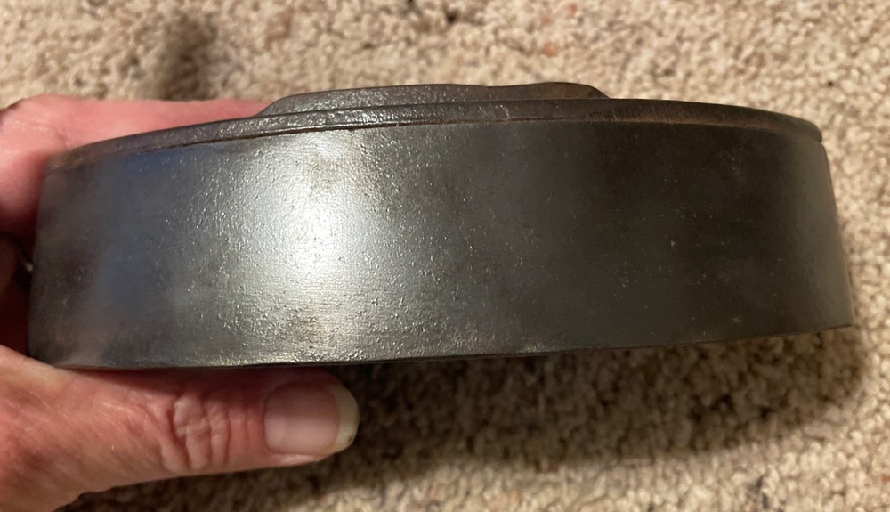 Cast Iron Unbranded SAD Iron 3 With Removable Handle Vintage