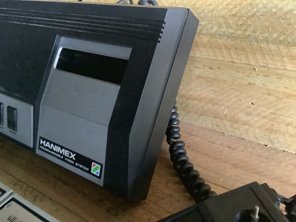 Hanimex advanced programmable video system 1392 THREE GAMES INCLUDED ALL WORKING
