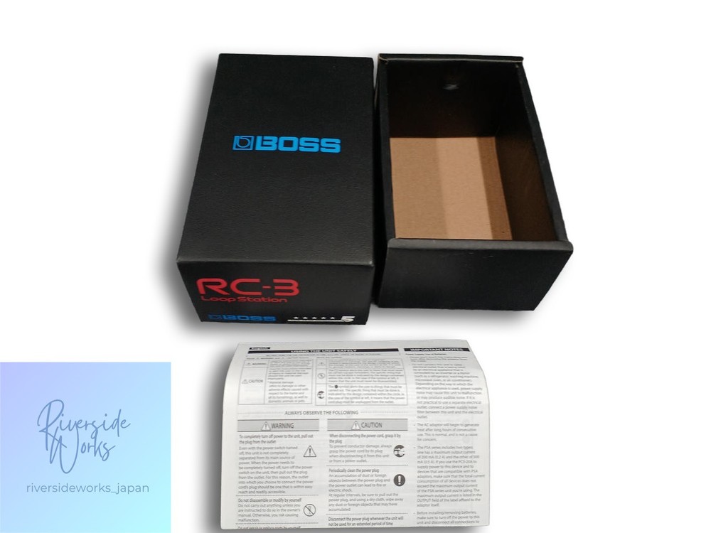 BOSS RC-3 Loop Station Guitar Effect Pedal JP