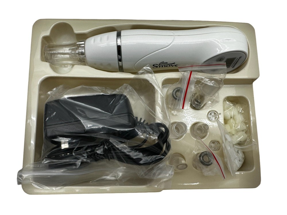 S'move Wand Diamond Microdermabrasion and Suction System : White