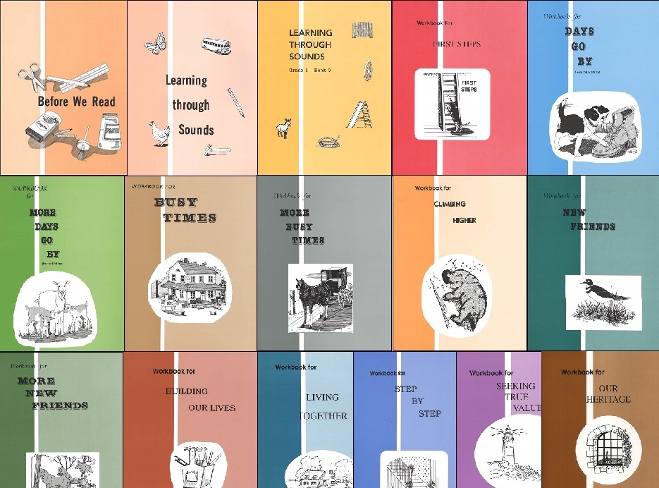 Pathway Reader and workbook SET (Grades K-8) with answer keys.