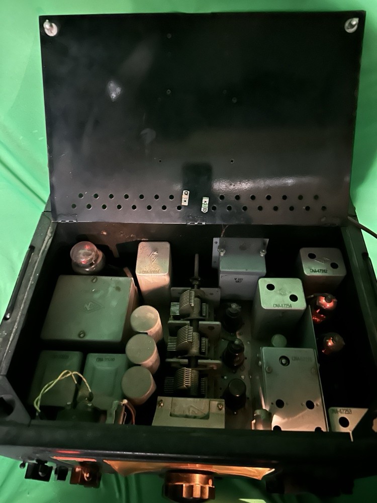 Vintage national high frequency receiver nc-120