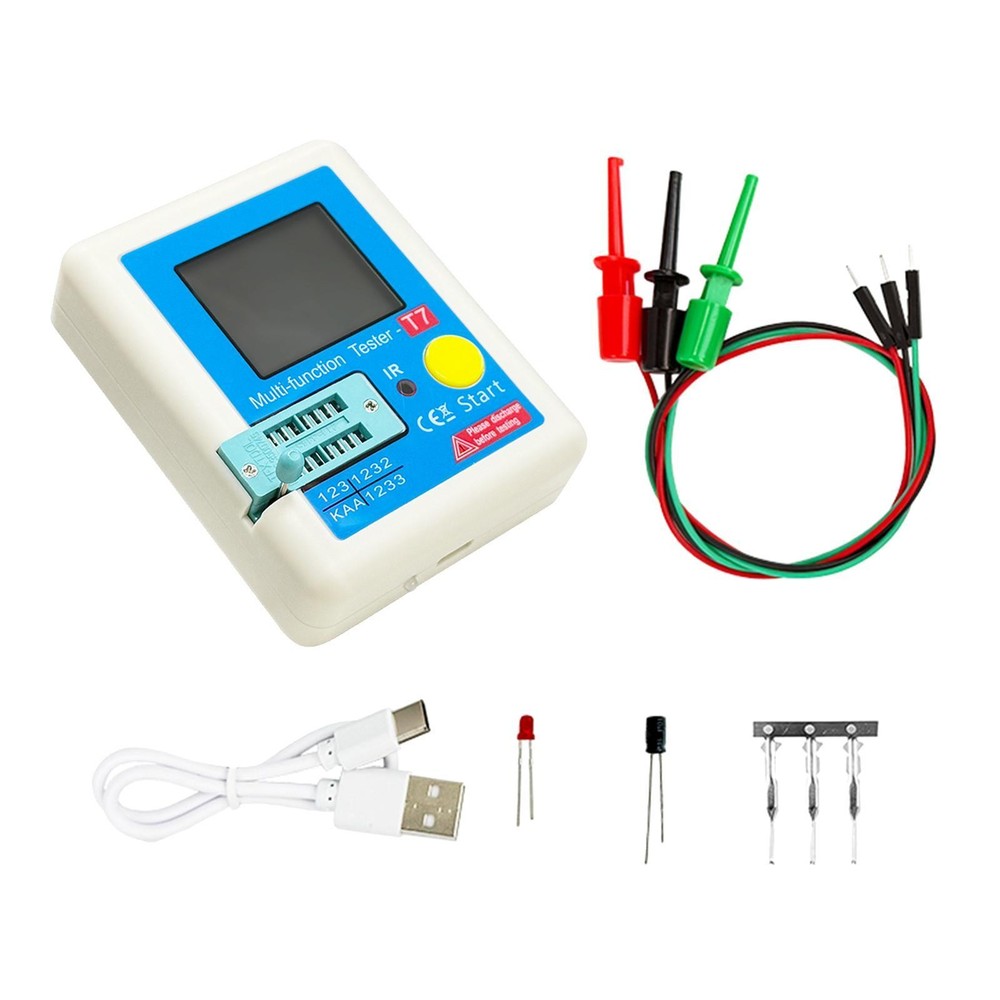 Meter Capacitor Tester Auto Shut Down Multimeter Transistor Tester Capacitor