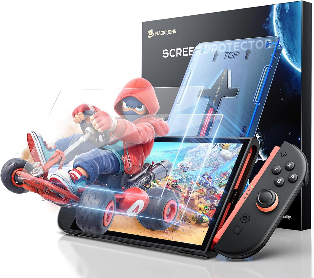 2 Pack for Nintendo Switch 2 Screen Protector 7.9'' [2025], 30S Installation, 9H