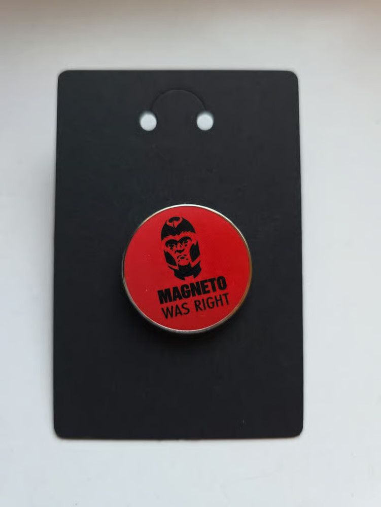 Marvel Comics X-Men- Character: X-Men Magneto Max Eisenhardt Enamel Pin
