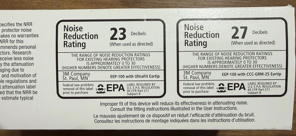 3M PELTOR EEP-100 Ear Plug Kit Pair - Noise Reduction & Protection, Rechargeable