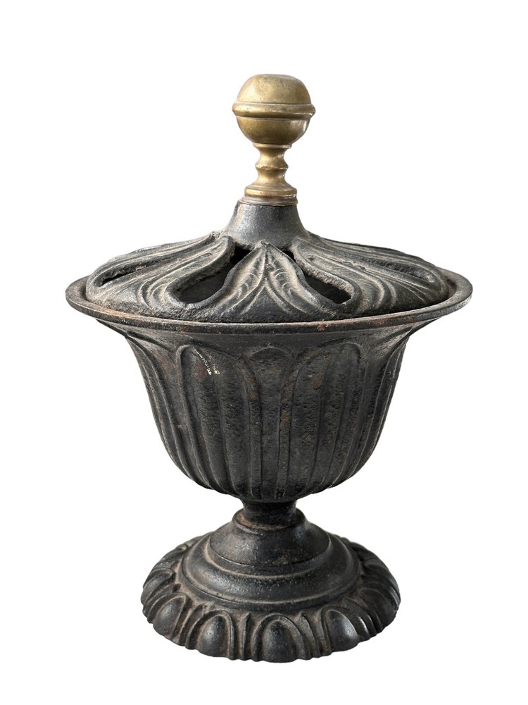 Antique English Regency Style Urn Incense Burner Cache Pot
