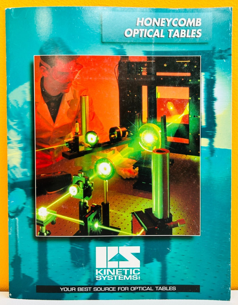 Kinetic Systems 1997 Honeycomb Optical Tables Catalog.