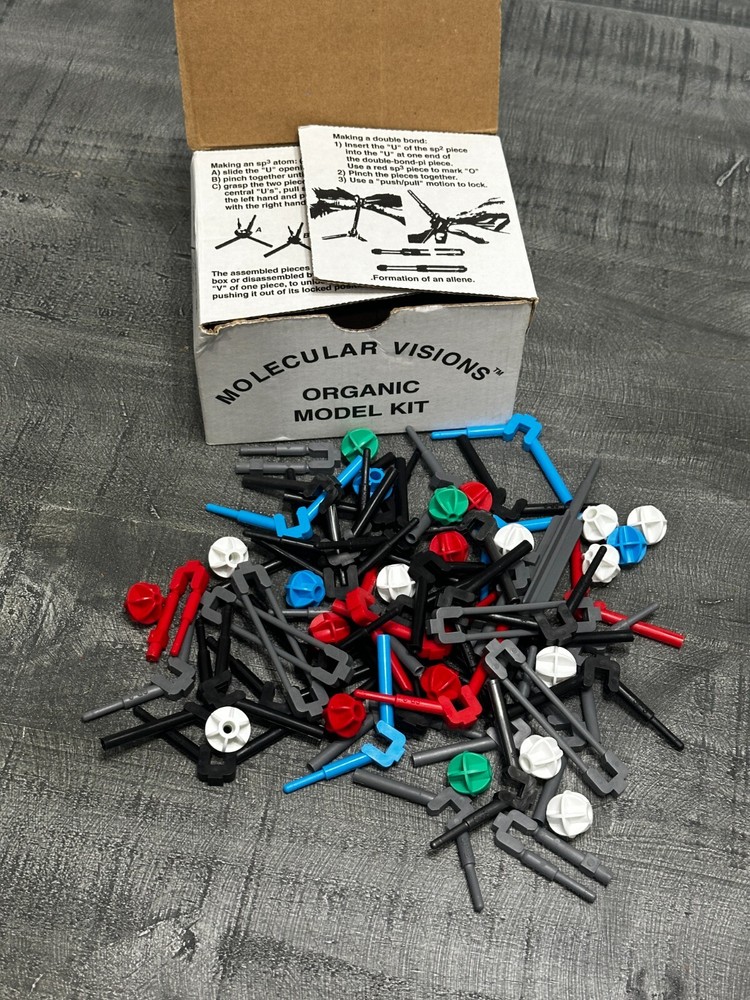 Molecular Visions Organic Molecule Model Kit NEW IN BOX