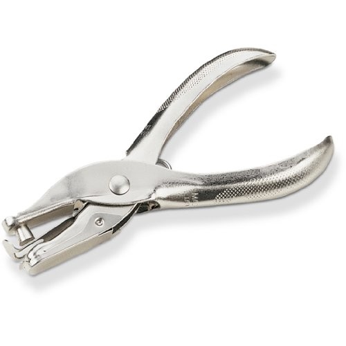 1- Hole Punch, 5 Sheet Capacity, Silver (90091) Single