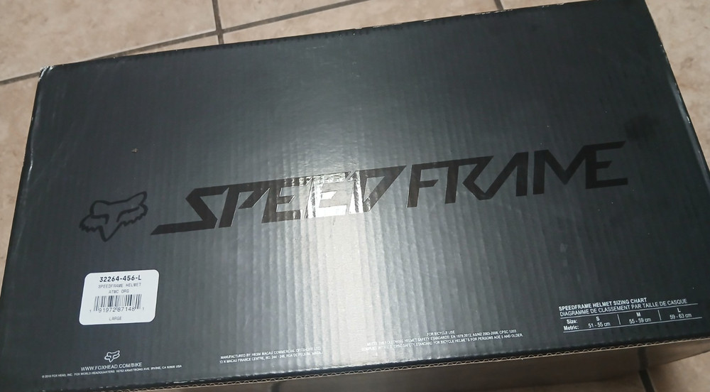 FOX Speedframe LARGE 32264-456-L