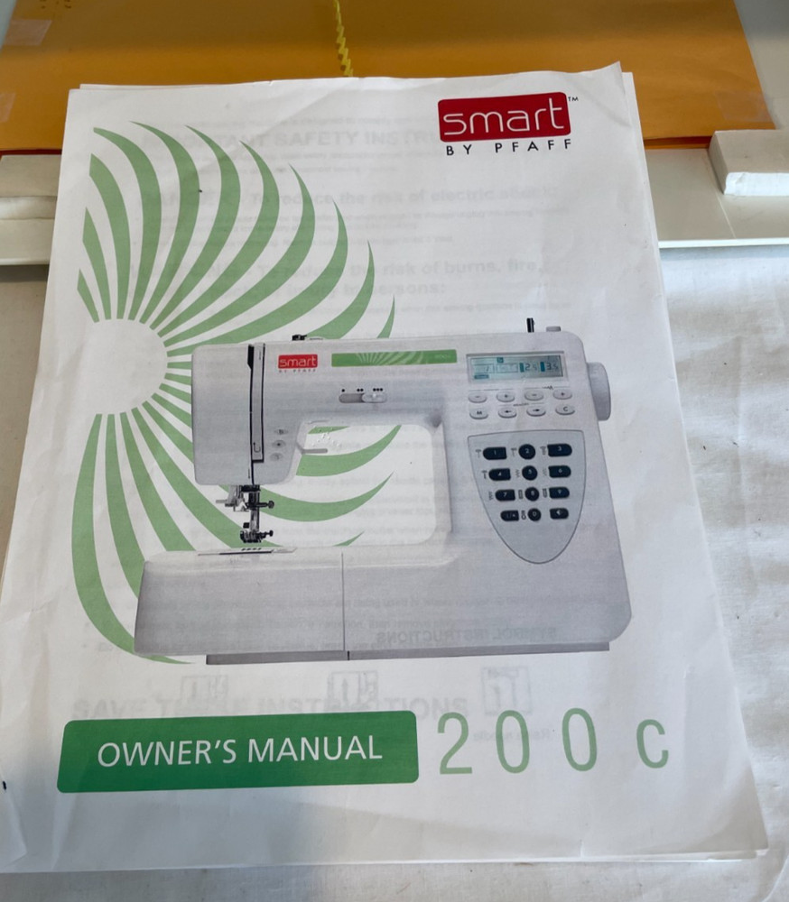 Pfaff Smart 200c Computerized Sewing Machine – 40 Stitches