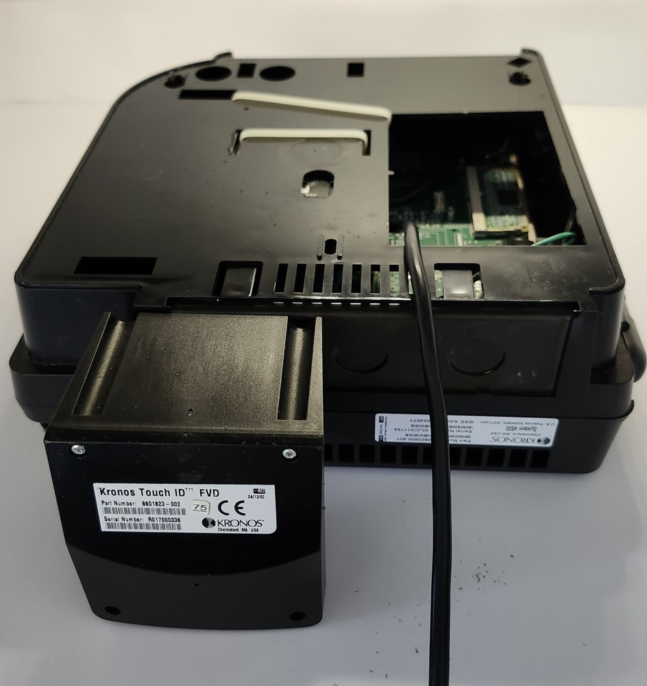 Kronos System 4500 8602800-501 Digital Touch ID System Time Clock 100-240VAC
