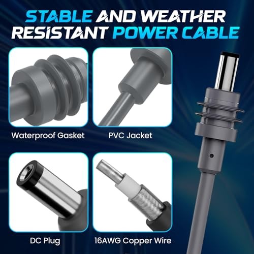 Starlink Cable for Mini Power Charging, DC Power Cable for Starlink Mini