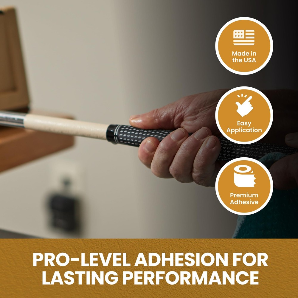 Brampton Golf Grip Tape Roll, Premium Solvent-Activated Double Sided Adhesive...