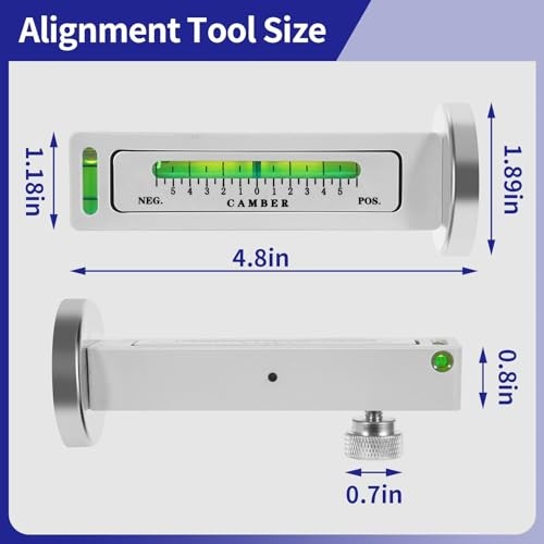 Adjustable Magnetic Gauge Tool - Wheel Camber, Caster Pillar - 2 Pack