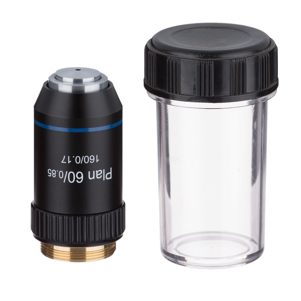 Microscope Eyepiece Camera Adapter for Smartphone/iPhone + 60X Plan Objective