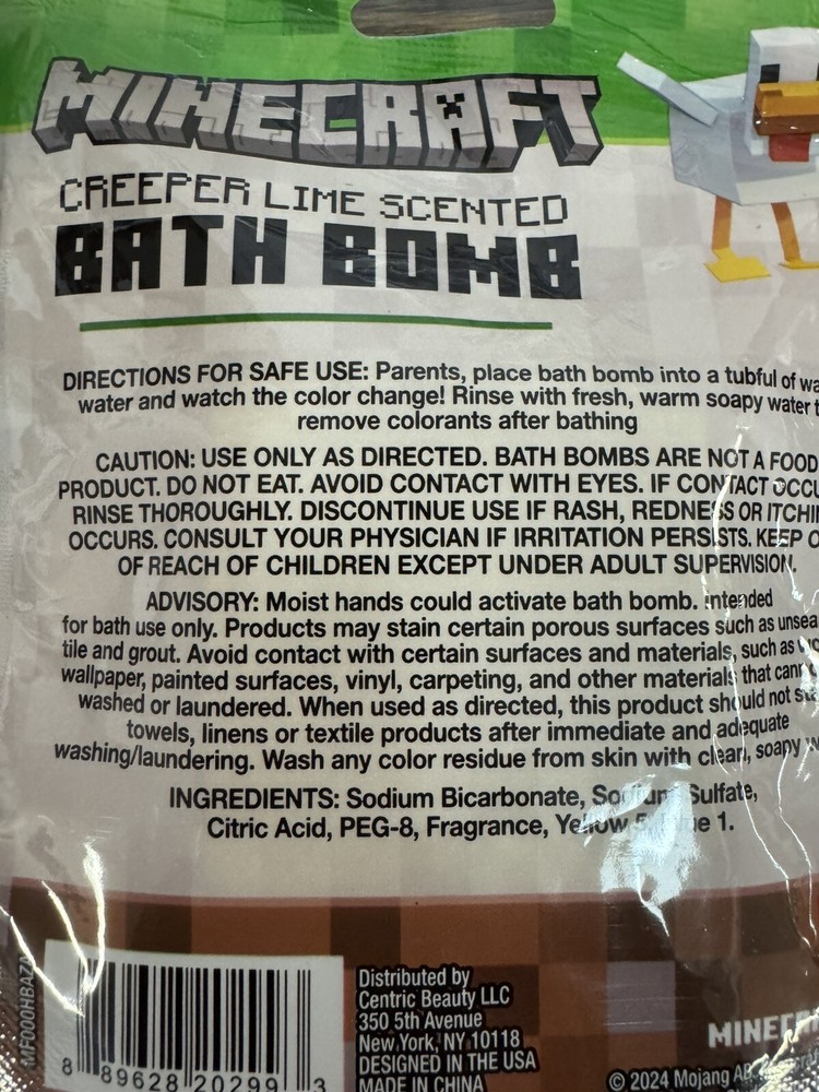 💣 🧼🛁2 - Minecraft Bath Bomb 💣🛁🧼