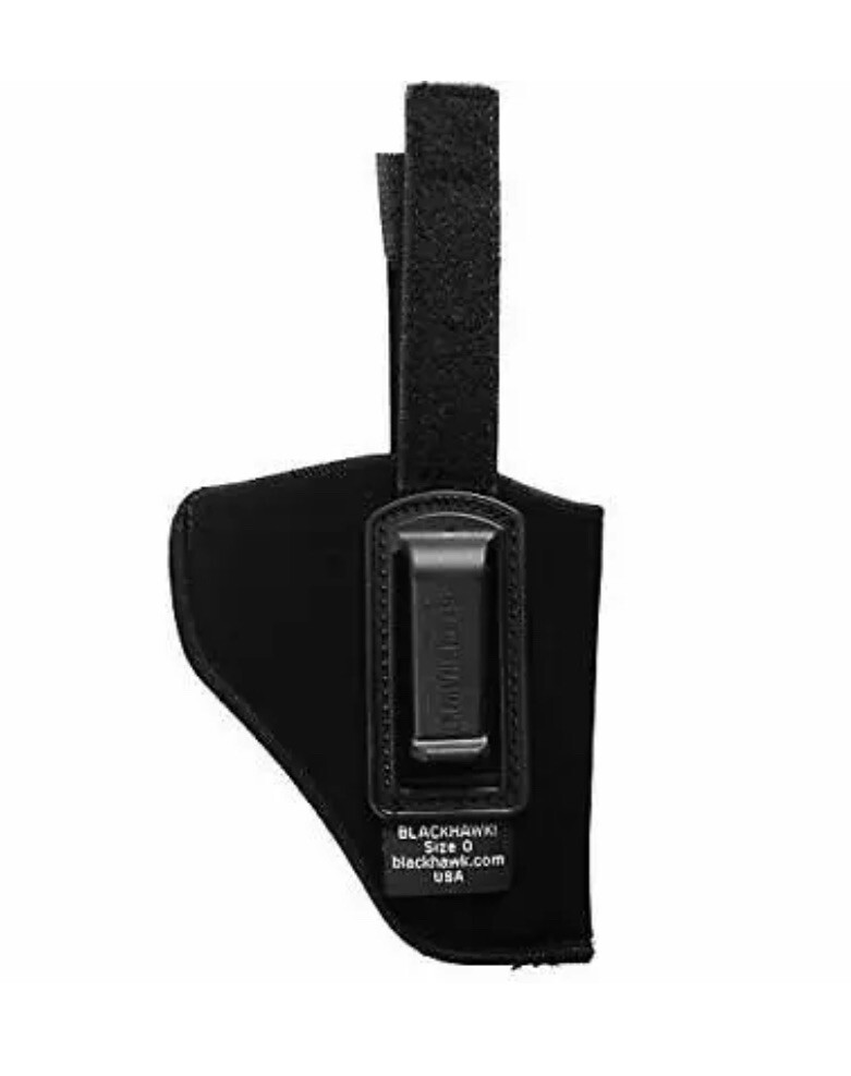 BLACKHAWK! Inside-The-Pants Holster with Retention Strap, Black, Right Hand, 03