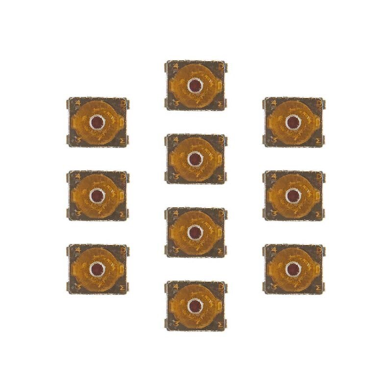 Home Button Clicker Dome for Apple iPads 10 Pack Push Key Touch Menu Click