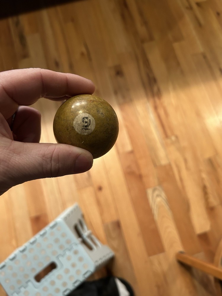 vintage pool balls