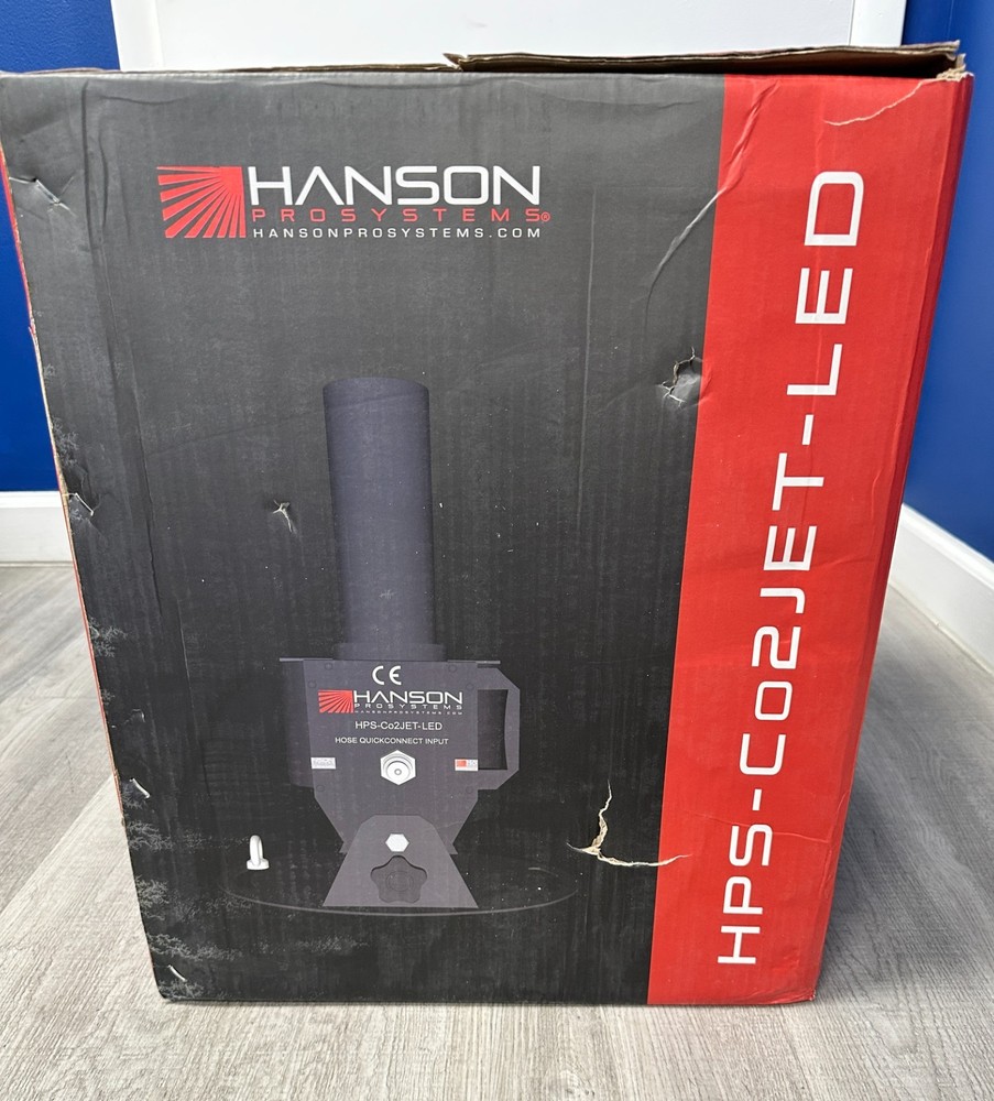 Hanson Pro Systems LED CO2 Jet Cannon HPS-Co2Jet-LED Stage Effect – Open Box