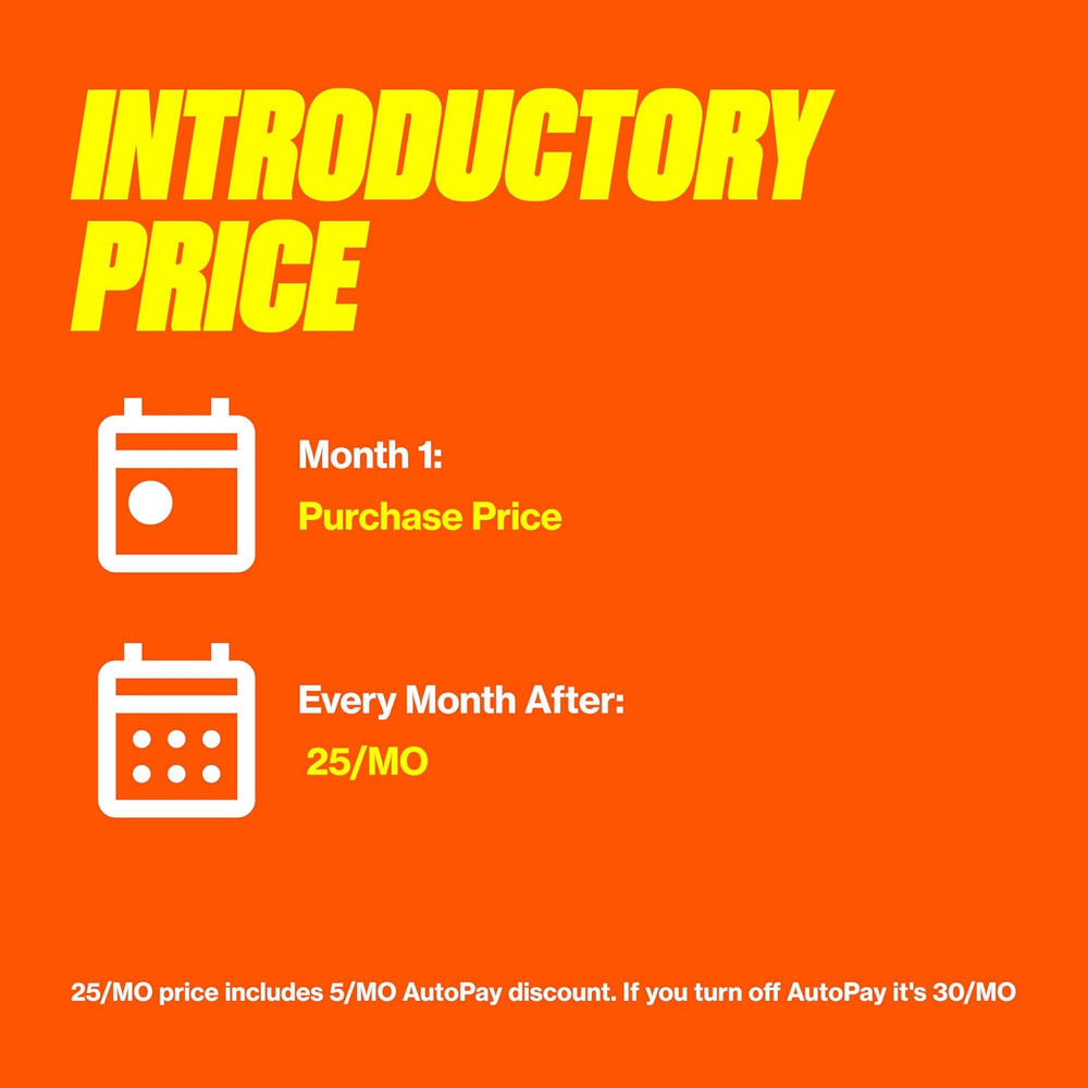 SIM Kit | $25/Mo Forever Unlimited Plan with Auto-Pay | Unlimited Talk, Text & D