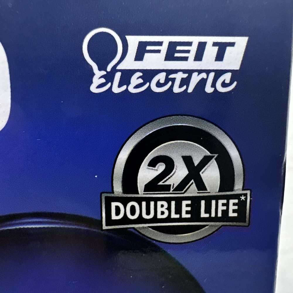 Feit Electric acre Filament A19 E26 (Medium) LED Bulb Blue 4.5 Watts Dimmable