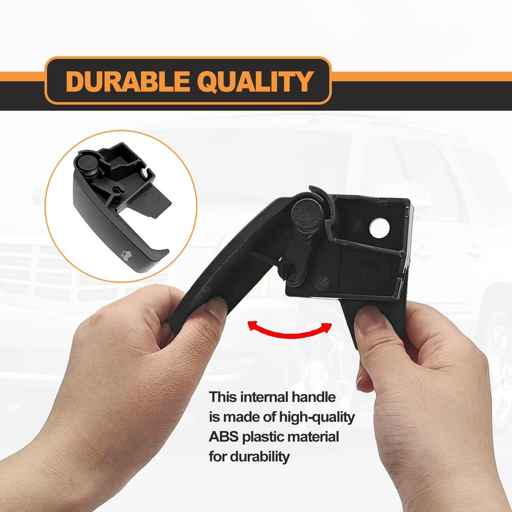 BSAMZO Hood Latch Release Pull Handle 15741109 Compatible with Black