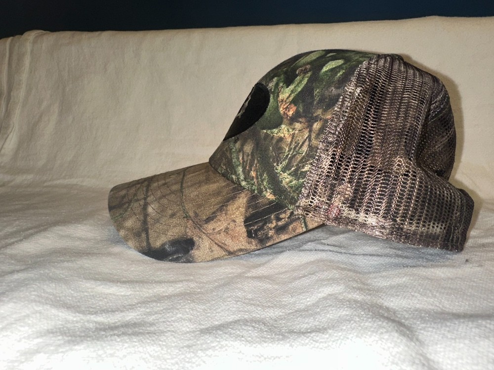Mossy Oak Camo Hat Outdoor Cap Adjustable OSFM Tree Logo