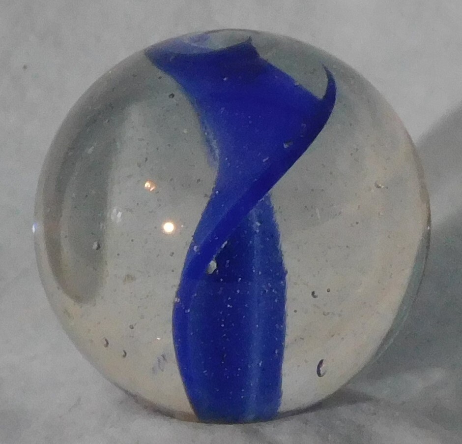 Andy Davis Contemporary Handmade Marble, 1 15/16" Diameter, #9160B
