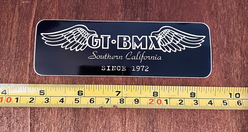 Vintage GT BMX Sticker