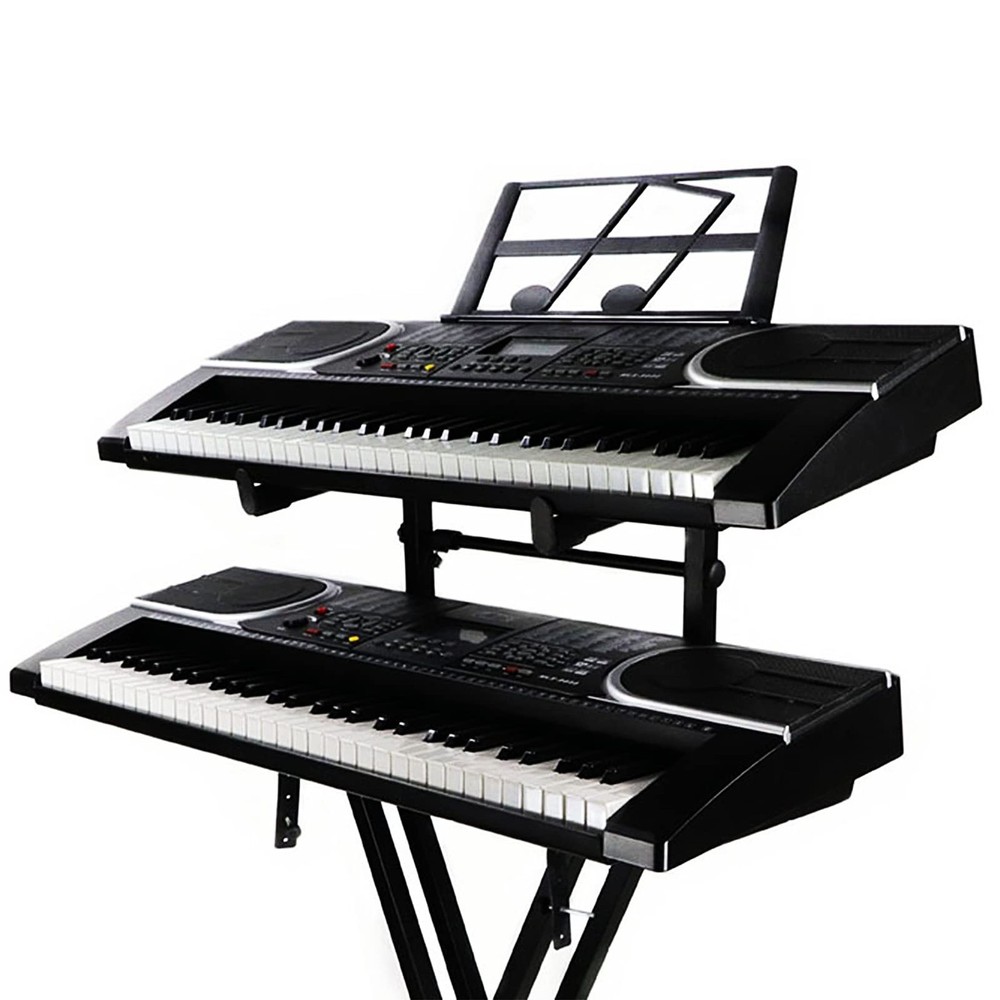 Universal Second Tier Stand for Electronic Piano Keyboard Rack Holder