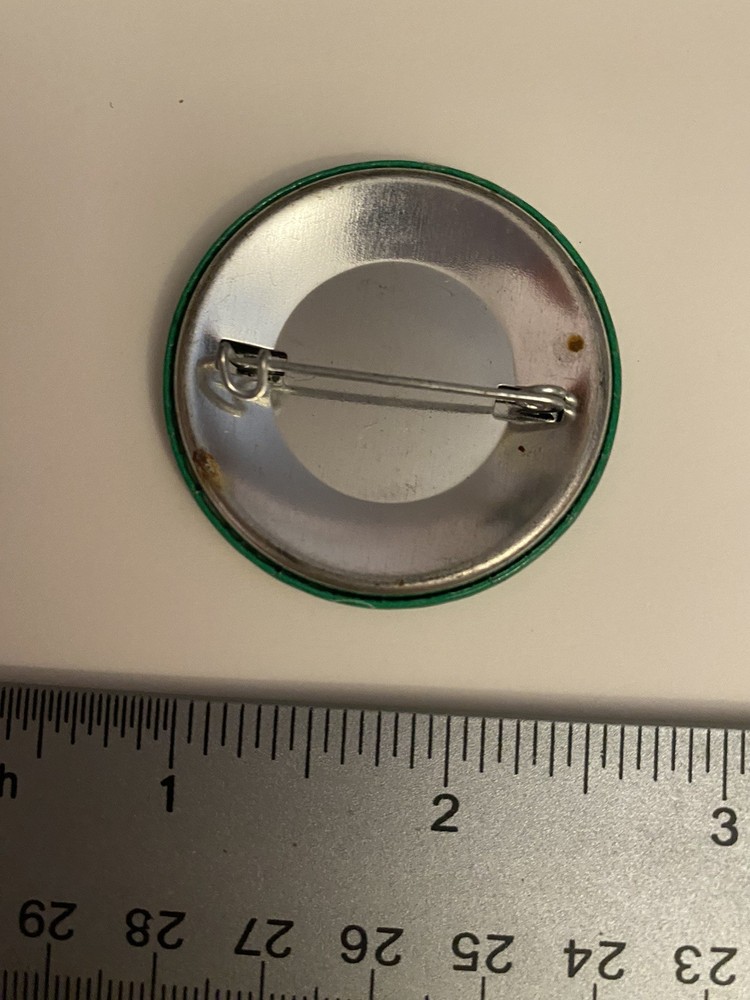 AFSCME For Kerry Pin Back Button P64