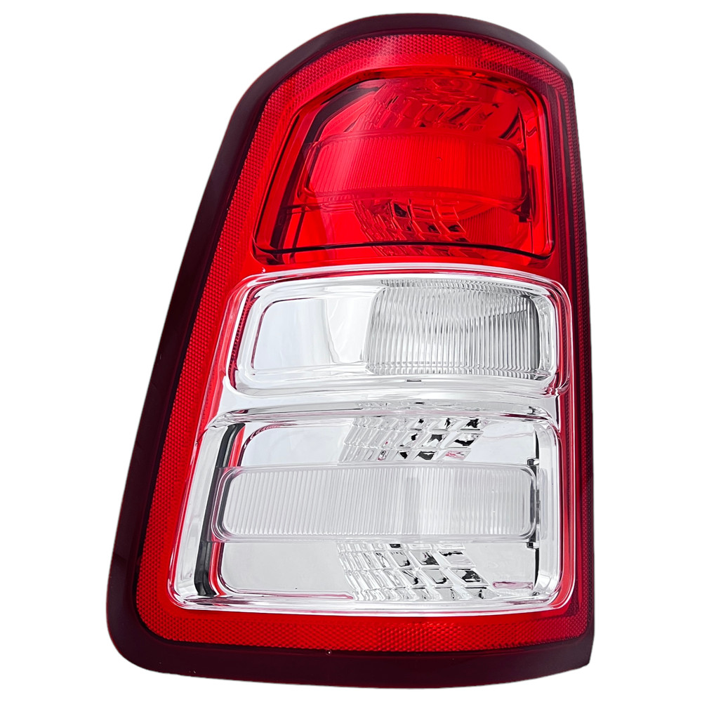 For 2019-2023 Ram 1500 Halogen Tail Light Chrome Bezel w/ Bulb Driver Left Side