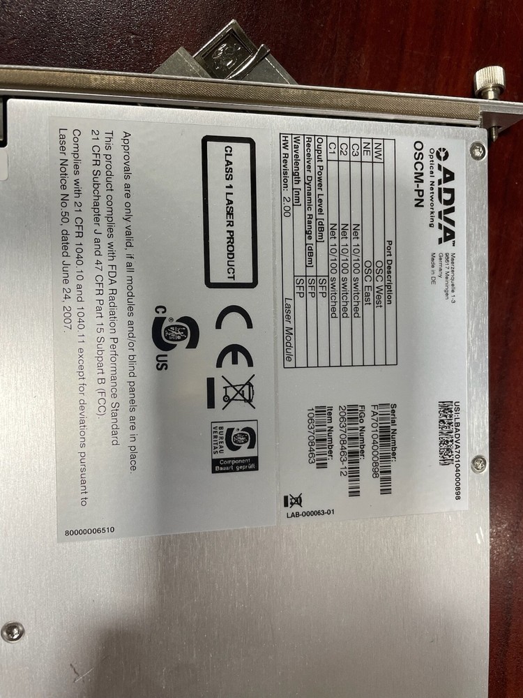 1063708463 - ADVA - OSCM-PN