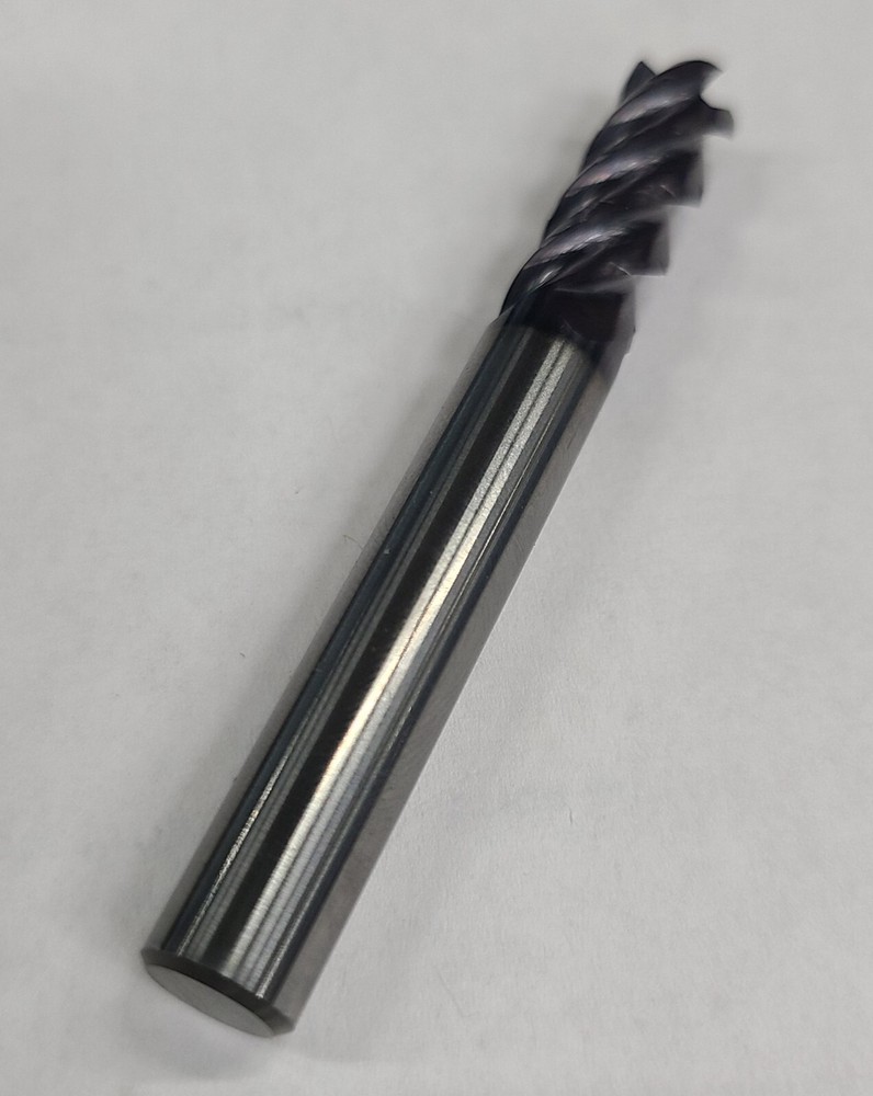 5/16" 4 Flute Carbide Endmill Finishing W/ Chip Breakers