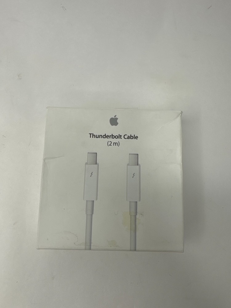 OEM Genuine Apple Thunderbolt Cable 2M 6ft Model A1410 MD861LL/A White