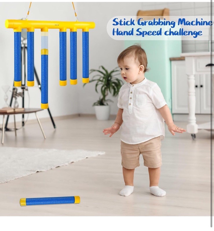 ATG Reflex Drop Sticks Challenge Game with Remote Control