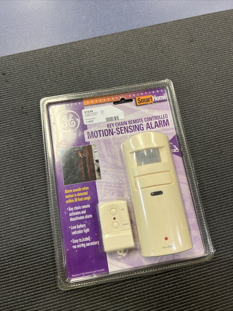 MOTION SENSNG ALARM FROM SMART HOME