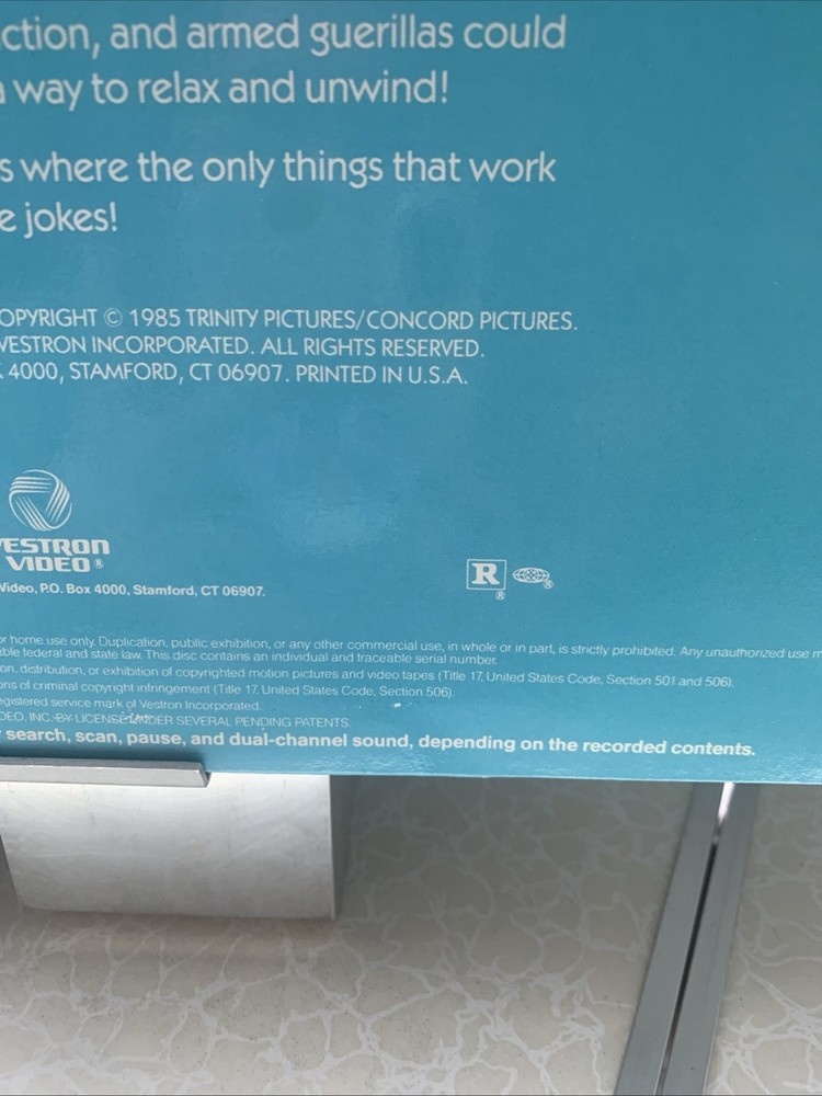 Laserdisc - Last Resort Extended Play - Great Condition