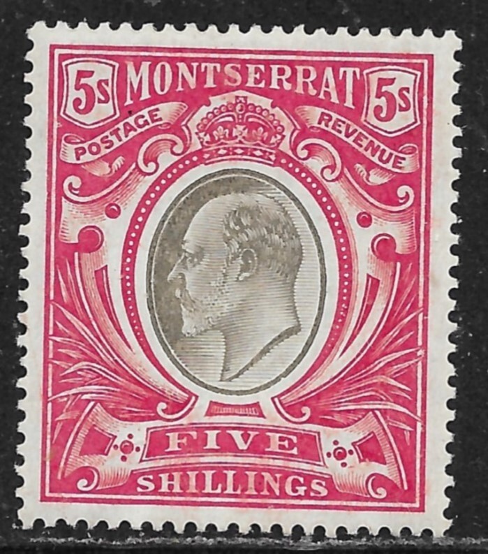 MONTSERRAT    SC31      SG33     MINT LIGHTLY HINGED