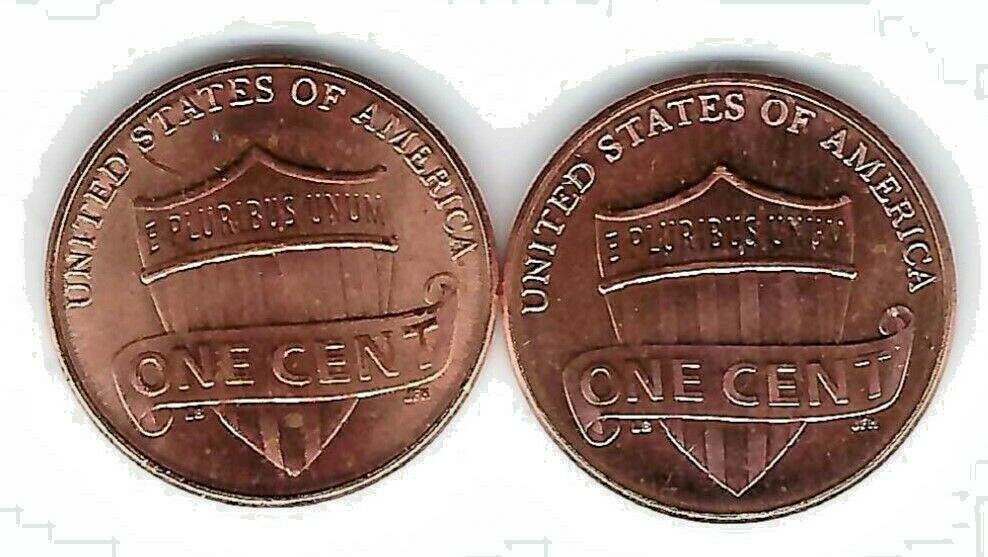 2018-D & P Two Brilliant Uncirculated Lincoln Cent Type Coins