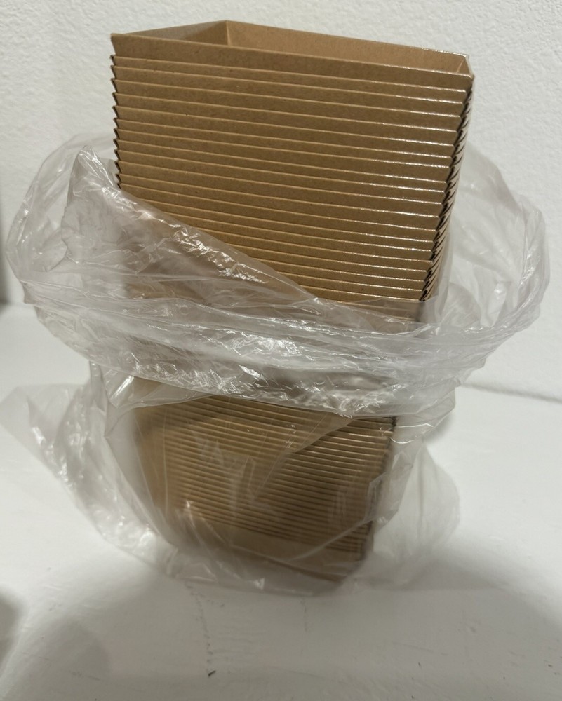 brown square disposable 50pcs