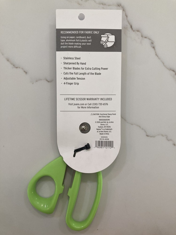 Fabric Tailor Scissors Bent Handle Fabany 2016-4638