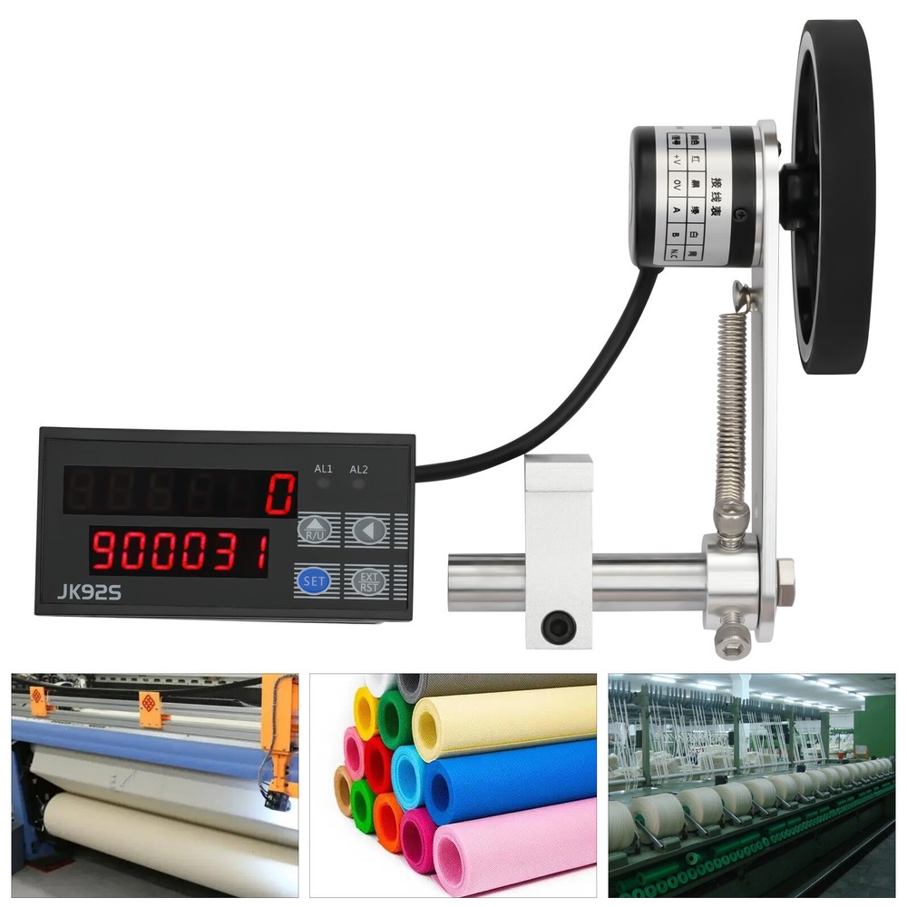 Rolling Wheel Electronic Digital Meter Counter Length Measure Tool w/ Encoder US